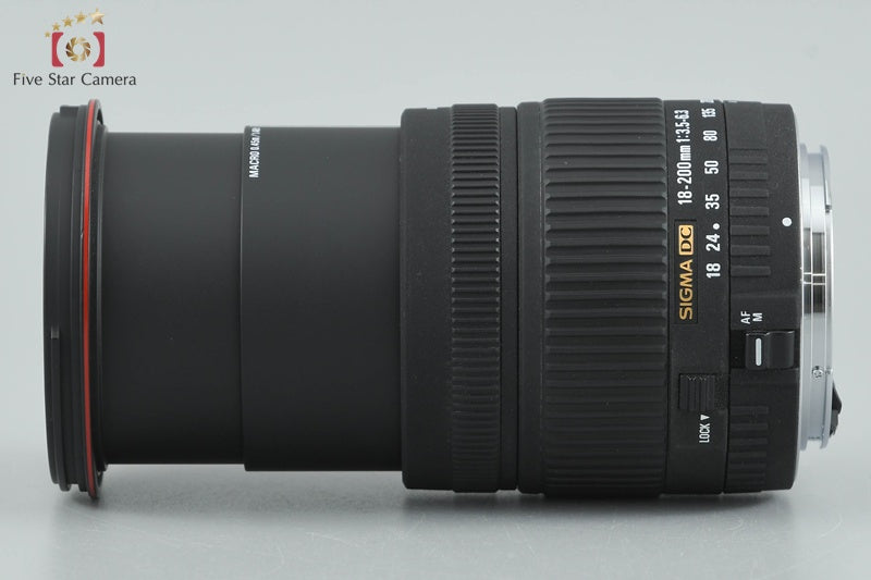 SIGMA 18-200mm f/3.5-6.3 DC for Canon