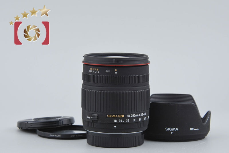 SIGMA 18-200mm f/3.5-6.3 DC for Pentax [Near Mint]