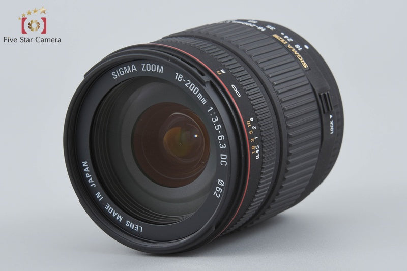 SIGMA 18-200mm f/3.5-6.3 DC for Pentax [Near Mint]