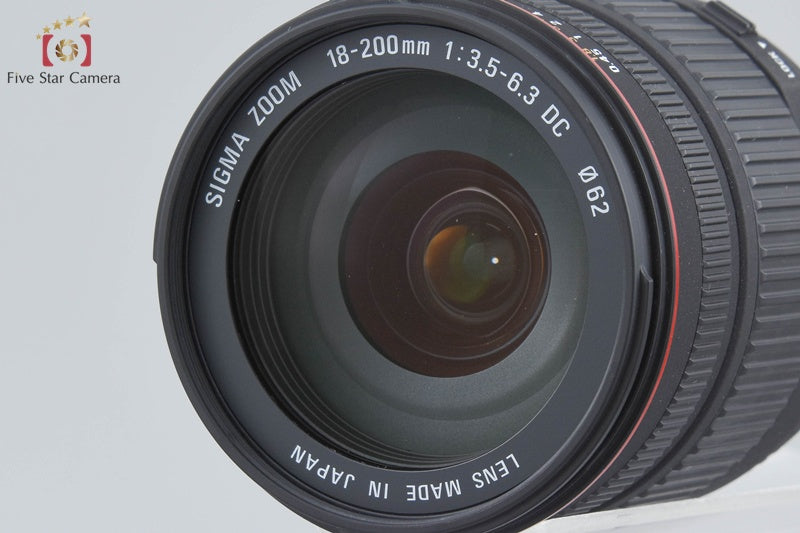 SIGMA 18-200mm f/3.5-6.3 DC for Pentax [Near Mint]
