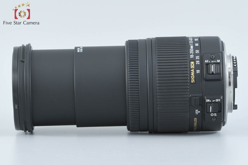 SIGMA 18-250mm f/3.5-6.3 DC MACRO OS HSM for Nikon [Very Good]