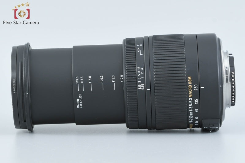 SIGMA 18-250mm f/3.5-6.3 DC MACRO OS HSM for Nikon [Very Good]