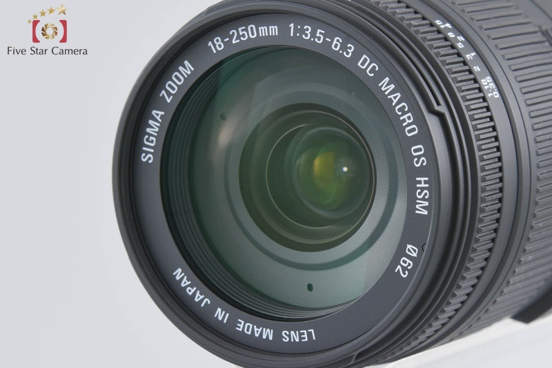 SIGMA 18-250mm f/3.5-6.3 DC MACRO OS HSM for Nikon w/ Box [Near Mint]