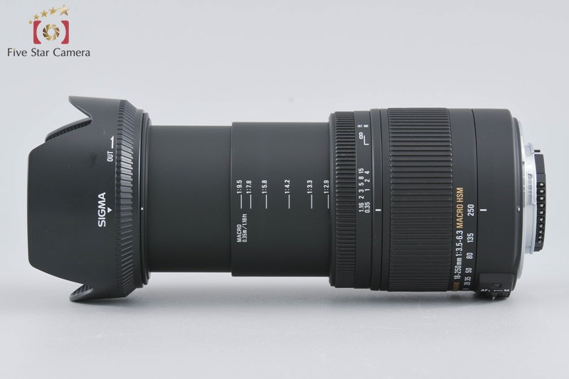 SIGMA 18-250mm f/3.5-6.3 DC MACRO OS HSM for Nikon w/ Box [Near Mint]