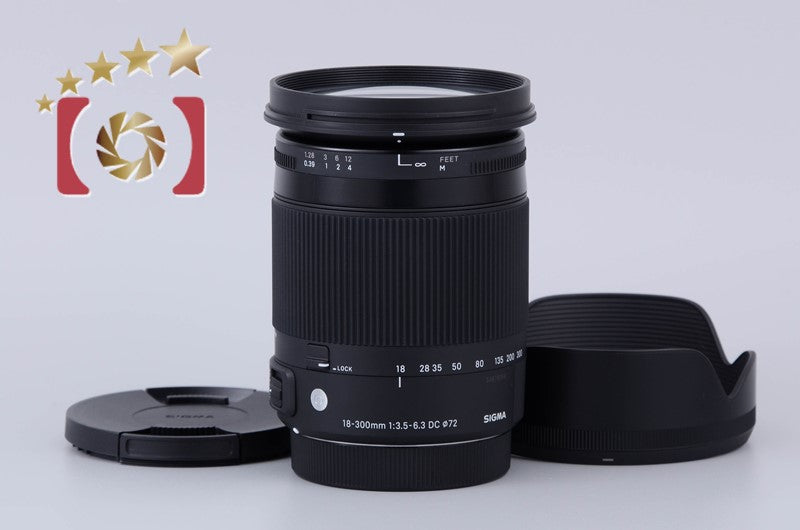 Sigma 18-300mm f/3.5-6.3 DC MACRO OS HSM Contemporary for Canon [Near Mint]