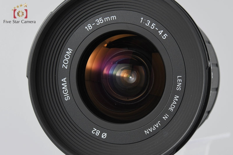 Sigma 18-35mm f/3.5-4.5 Aspherical for PENTAX K Mount