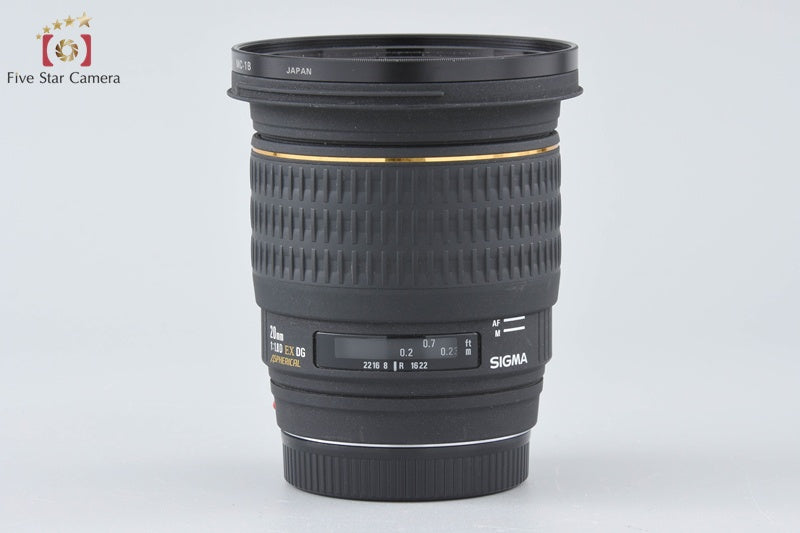 SIGMA 20mm f/1.8 D EX DG ASPHERICAL for Sony Minolta A Mount [Very Good]