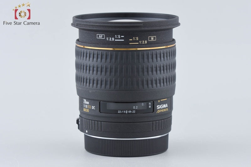 Sigma 28mm f/1.8 EX DG MACRO Aspherical for Canon [Very Good]