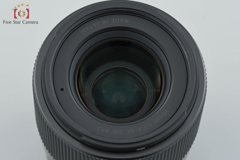 Sigma 30mm f/1.4 DC DN Contemporary for Canon EF-M Mount [Near Mint]