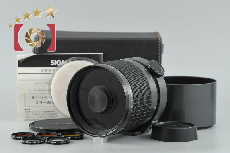 Sigma MIRROR TELEPHOTO MULTI-COATED 600mm f/8 for Canon EF