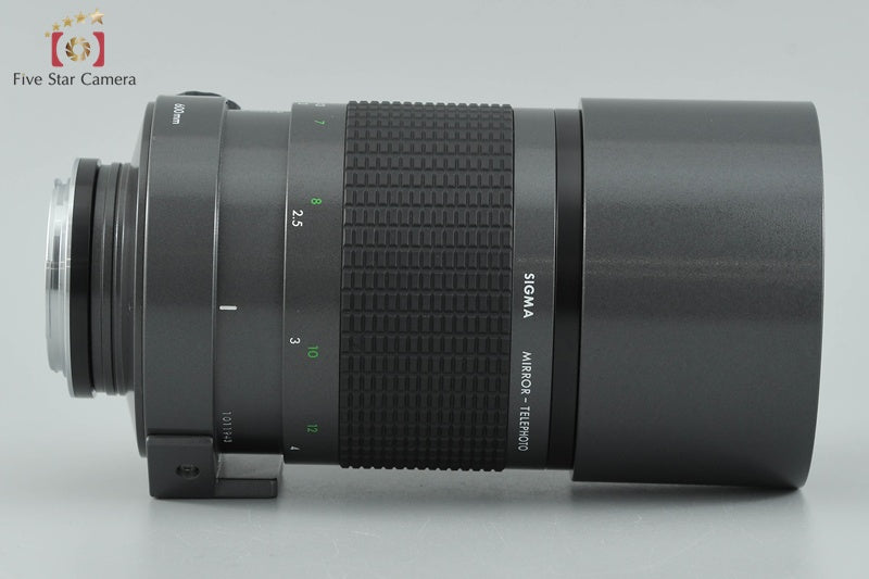 Sigma MIRROR TELEPHOTO MULTI-COATED 600mm f/8 for Canon EF