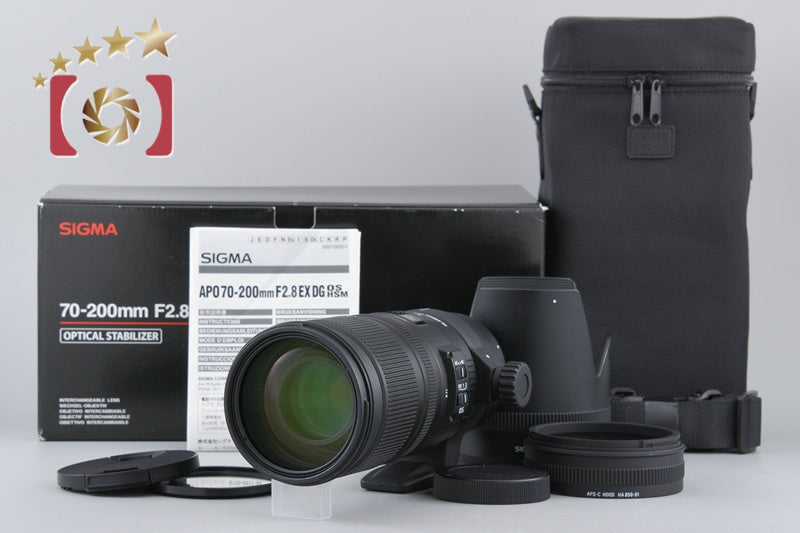 Sigma APO 70-200mm f/2.8 EX DG OS HSM for Canon w/ Box [Excellent]
