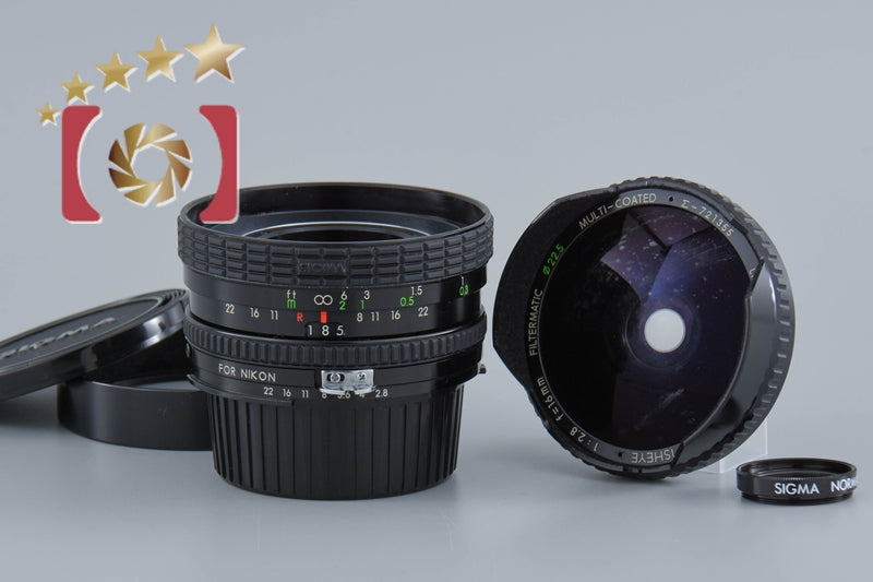 SIGMA FISHEYE 16mm f/2.8 Filtermatic MULTI-COATED for Nikon