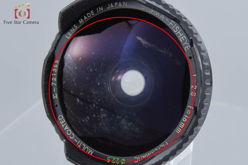 SIGMA FISHEYE 16mm f/2.8 Filtermatic MULTI-COATED for Nikon
