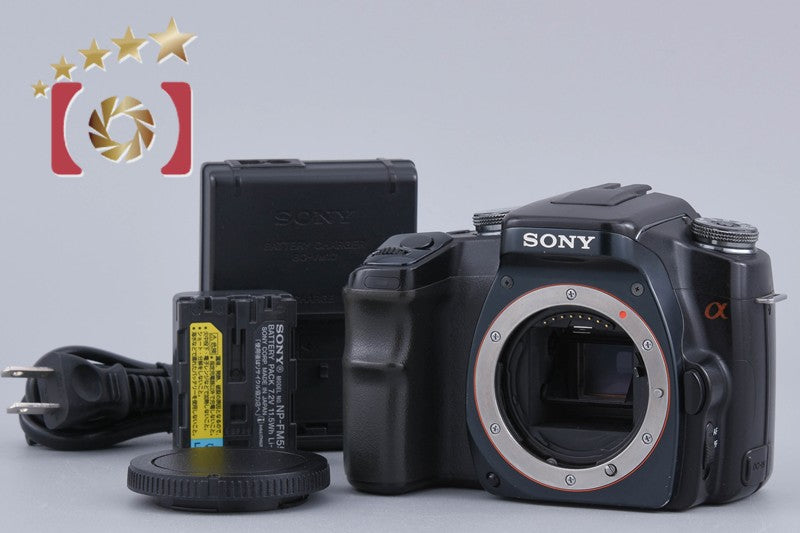 Sony α100 DSLR-A100 Black Digital SLR Camera (Japanese Language Only)
