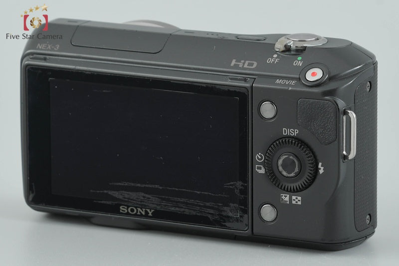 Sony α NEX-3 Black Mirrorless Camera (Japanese Language Only)