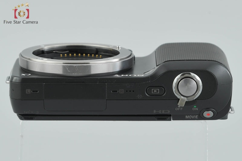 Sony α NEX-3 Black Mirrorless Camera (Japanese Language Only)