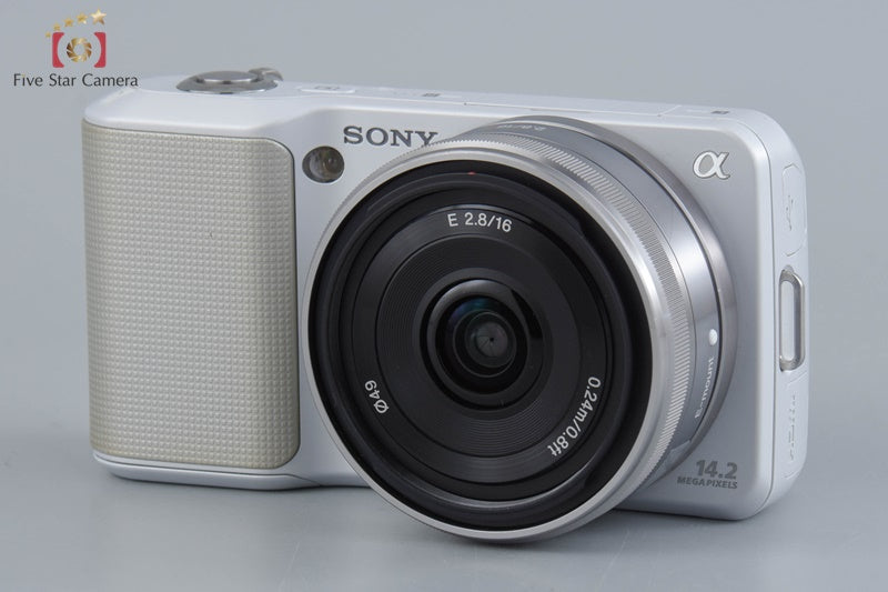 Sony α NEX-3 Double Lens Kit White (Japanese Language Only)
