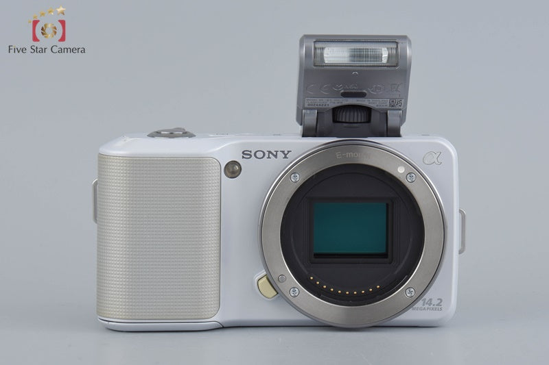 Sony α NEX-3 Double Lens Kit White (Japanese Language Only)