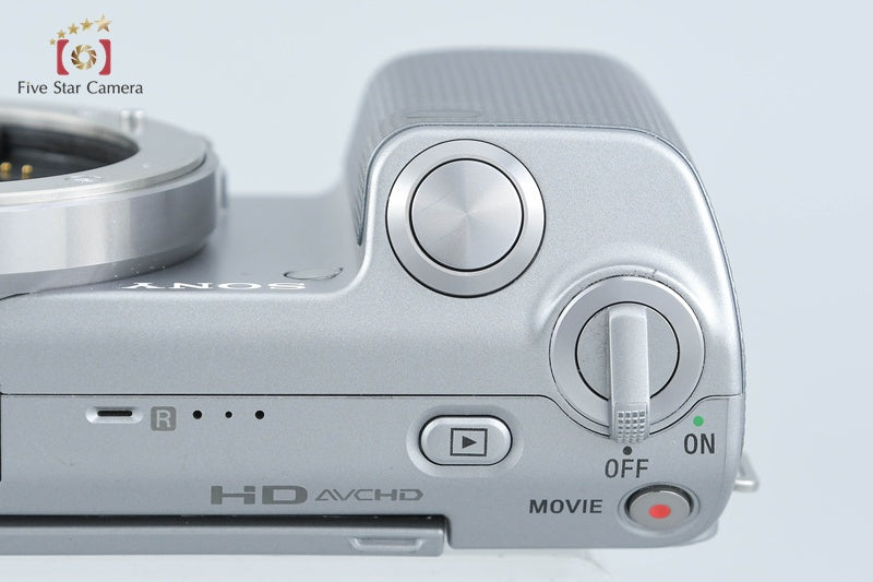 Sony α NEX-5 Double Lens Kit Silver (Japanese Language Only)