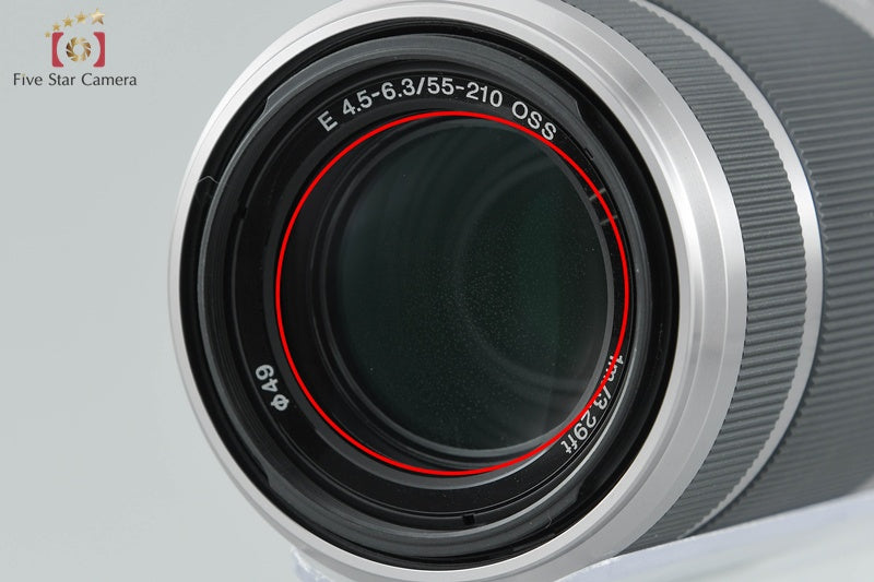 Sony α NEX-5 Double Zoom Lens Kit Silver (Japanese Language Only)