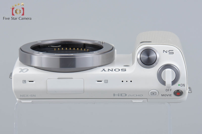 Sony α NEX-5N White Digital SLR Camera (Japanese Language Only)