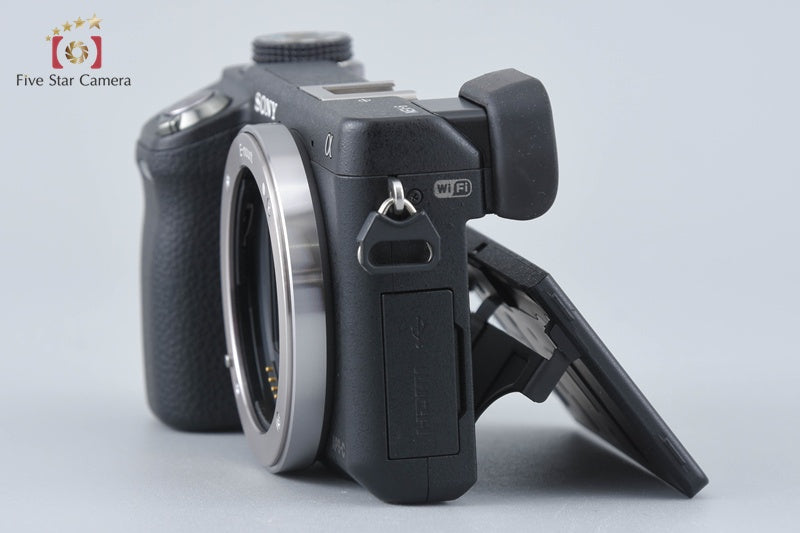 Sony α NEX-6 Black Mirrorless Camera (Japanese Language Only)
