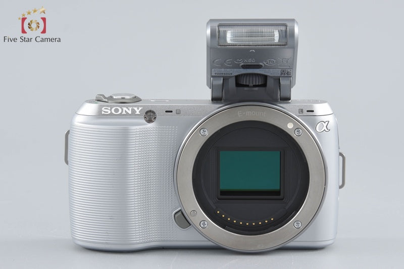 Sony α NEX-C3 Double Lens Kit Silver (Japanese Language Only)