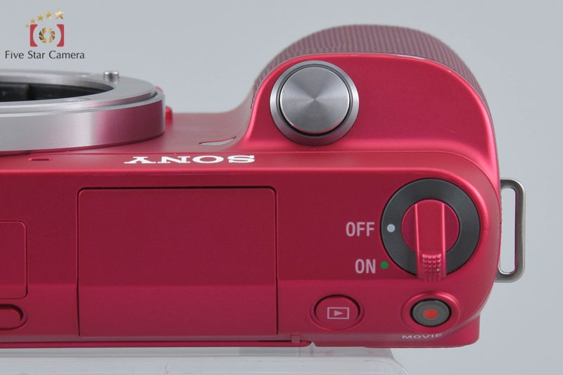 Sony α NEX-F3 Double Zoom Lens Kit Pink (Japanese Language Only)