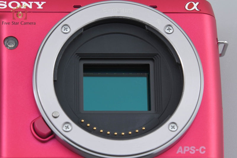 Sony α NEX-F3 Double Zoom Lens Kit Pink (Japanese Language Only)