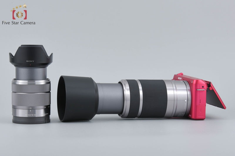 Sony α NEX-F3 Double Zoom Lens Kit Pink (Japanese Language Only)