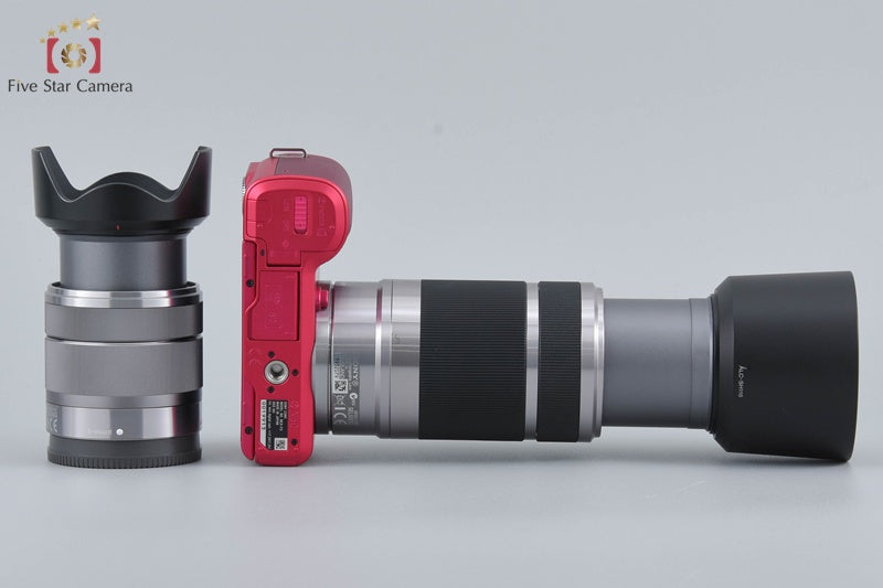 Sony α NEX-F3 Double Zoom Lens Kit Pink (Japanese Language Only)