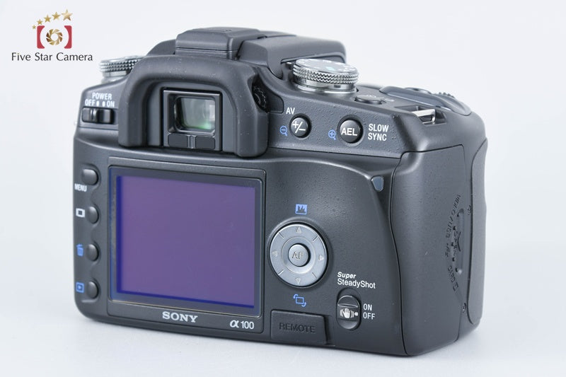 Sony α100 DSLR-A100 Zoom Lens Kit Black (Japanese Language Only)