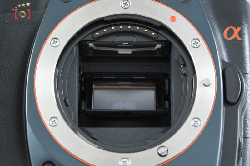 Sony α100 DSLR-A100W Double Zoom Lens Kit Black (Japanese Language Only)