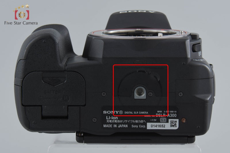 SONY α300 DSLR-A300 Digital SLR Camera (Japanese Language Only)