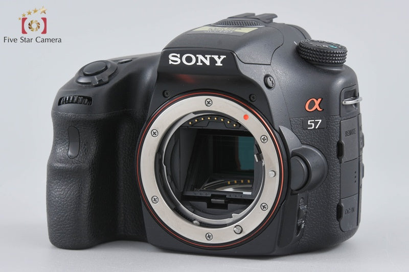 SONY α57 SLT-A57 Digital SLR Camera (Japanese Language Only)