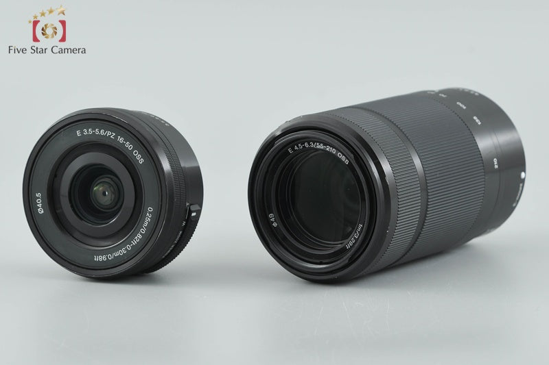 Sony α6000 ILCE-6000 Double Zoom Lens Kit Black (Japanese Language Only)