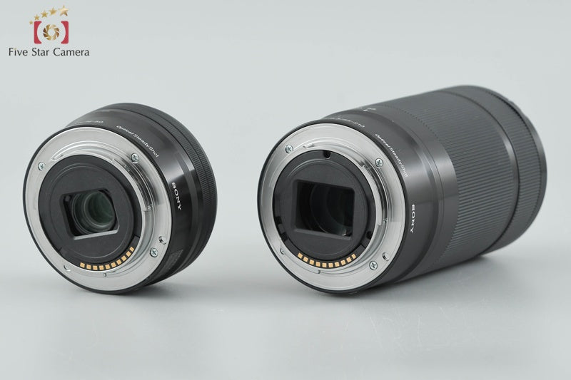 Sony α6000 ILCE-6000 Double Zoom Lens Kit Black (Japanese Language Only)