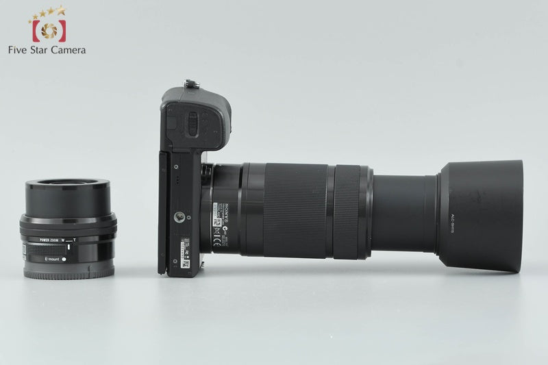 Sony α6000 ILCE-6000 Double Zoom Lens Kit Black (Japanese Language Only)