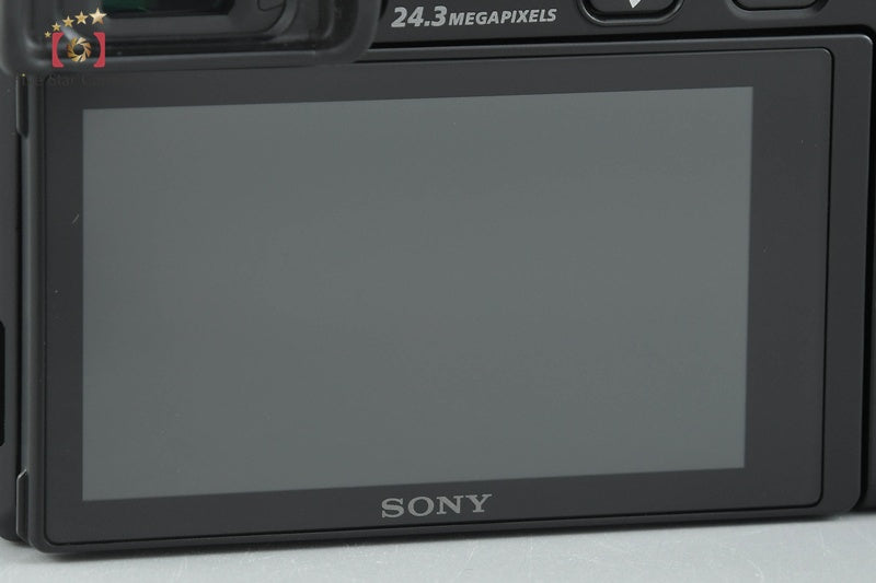 Sony Alpha α6000 ILCE-6000 Black 24.3 MP 16-50 55-210 (Japanese Language Only)
