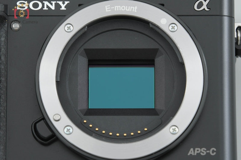 Sony Alpha α6000 ILCE-6000 Black 24.3 MP 16-50 55-210 (Japanese Language Only)