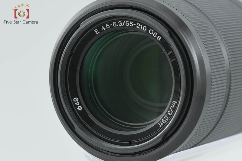 Sony Alpha α6000 ILCE-6000 Black 24.3 MP 16-50 55-210 (Japanese Language Only)