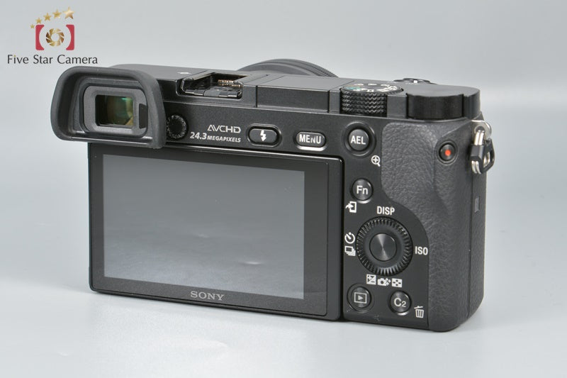 SONY α6000 ILCE-6000L Power Zoom Lens Kit Black