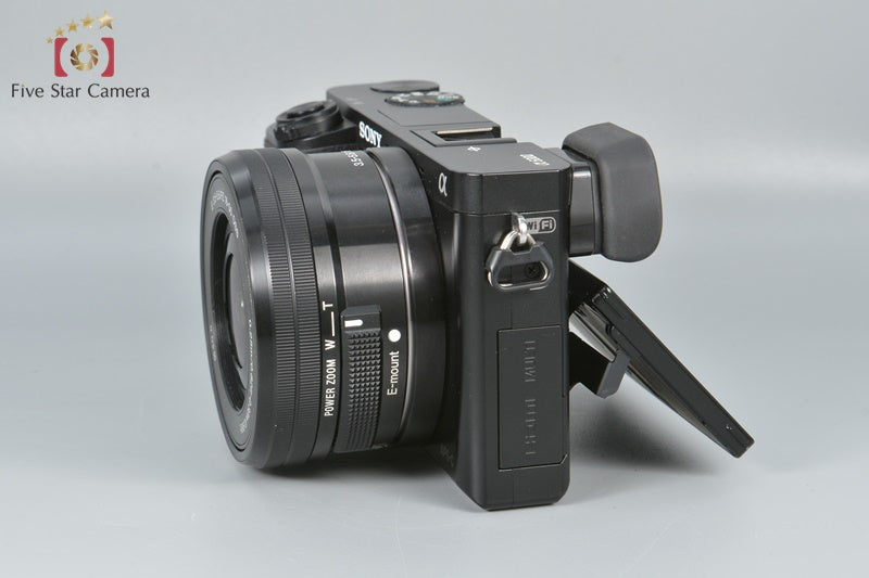 SONY α6000 ILCE-6000L Power Zoom Lens Kit Black