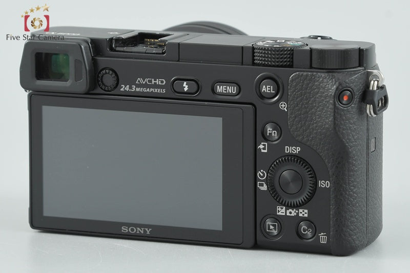 Sony α6000 ILCE-6000L Black Power Zoom Lens Kit (Japanese Language Only)