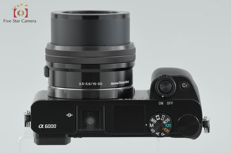 Sony α6000 ILCE-6000L Black Power Zoom Lens Kit (Japanese Language Only)