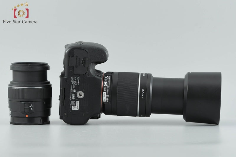 Sony α65 SLT-A65V Double Zoom Lens Kit (Japanese Language Only)