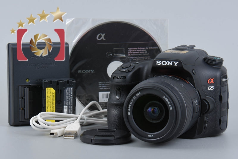 Sony α65 SLT-A65VK Zoom Lens Kit (Japanese Language Only)