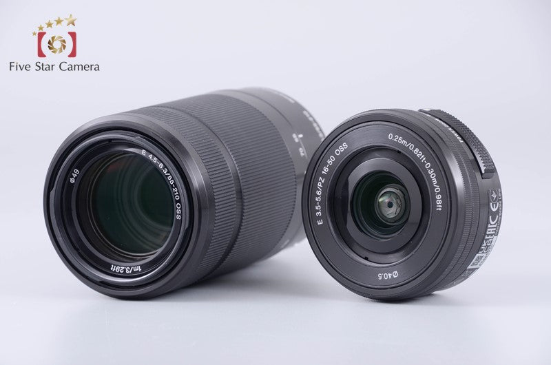 Sony α VLOGCAM ZV-E10Y Double Zoom Kit Black (Japanese Language Only)