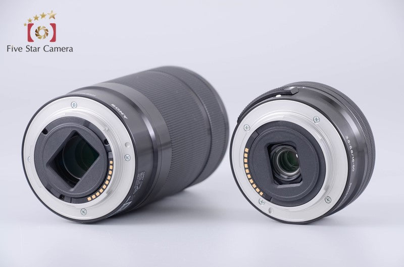 Sony α VLOGCAM ZV-E10Y Double Zoom Kit Black (Japanese Language Only)